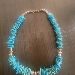 Navajo Native American Turquoise Necklace