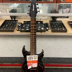 Ibanez 8 String Guitar With Hip shot Locking Tuners ( Missing 2 Strings ) 