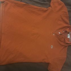 Lacoste polo orange 