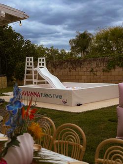 Large Ball Pit And Slide 