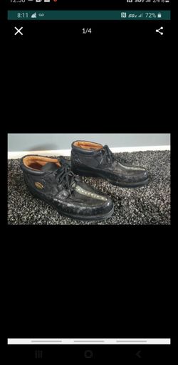 Boots De Avestruz Con Mantarraya