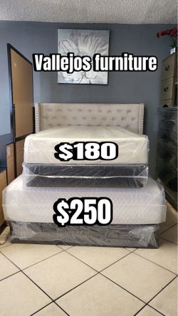 New mattress with box spring twin/ full size