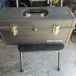 Craftsman Tool Box With 25 Assorted Tools