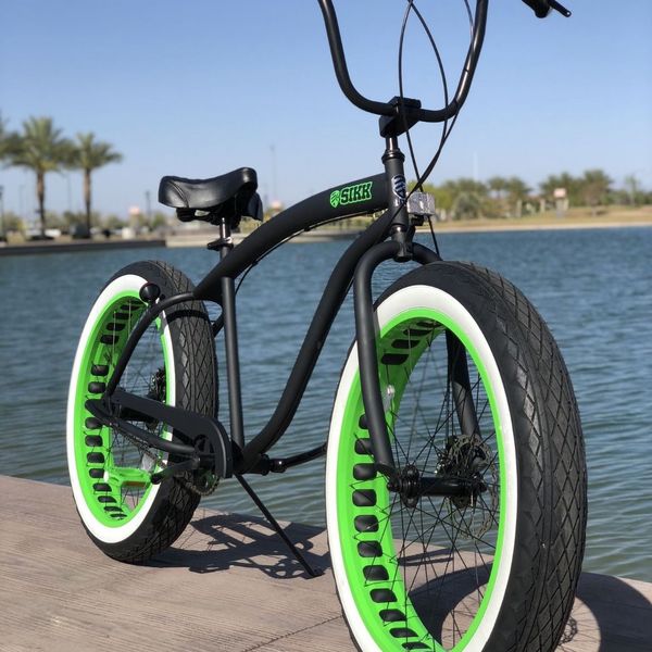 100s OF BIKES IN STOCK! SIKK UFO 7 SPEED FAT TIRE BEACH CRUISERS for