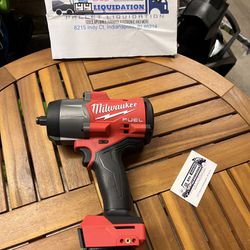 Milwaukee M18 FUEL 18V Lithium-Ion Brushless Cordless 1/2 in. Impact Wrench with Friction Ring (Tool-Only) Price-230$