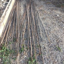 Rebar 1/2" Long 10ft 60 pieces!Varilla L10ft de 1/2" 60piezas$160!