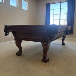 8’ Beach Pool Table w/ Drawer - Delivered & Installed