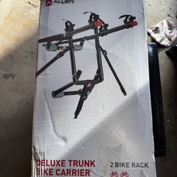 Allen Sports Deluxe 2-Bicycle Trunk Mounted Bike Rack Carrier