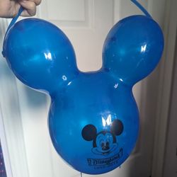 Mickey Mouse Disney 2015 Popcorn Bucket Shapes Like Balloon 