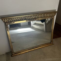 Large Vintage Mirror 