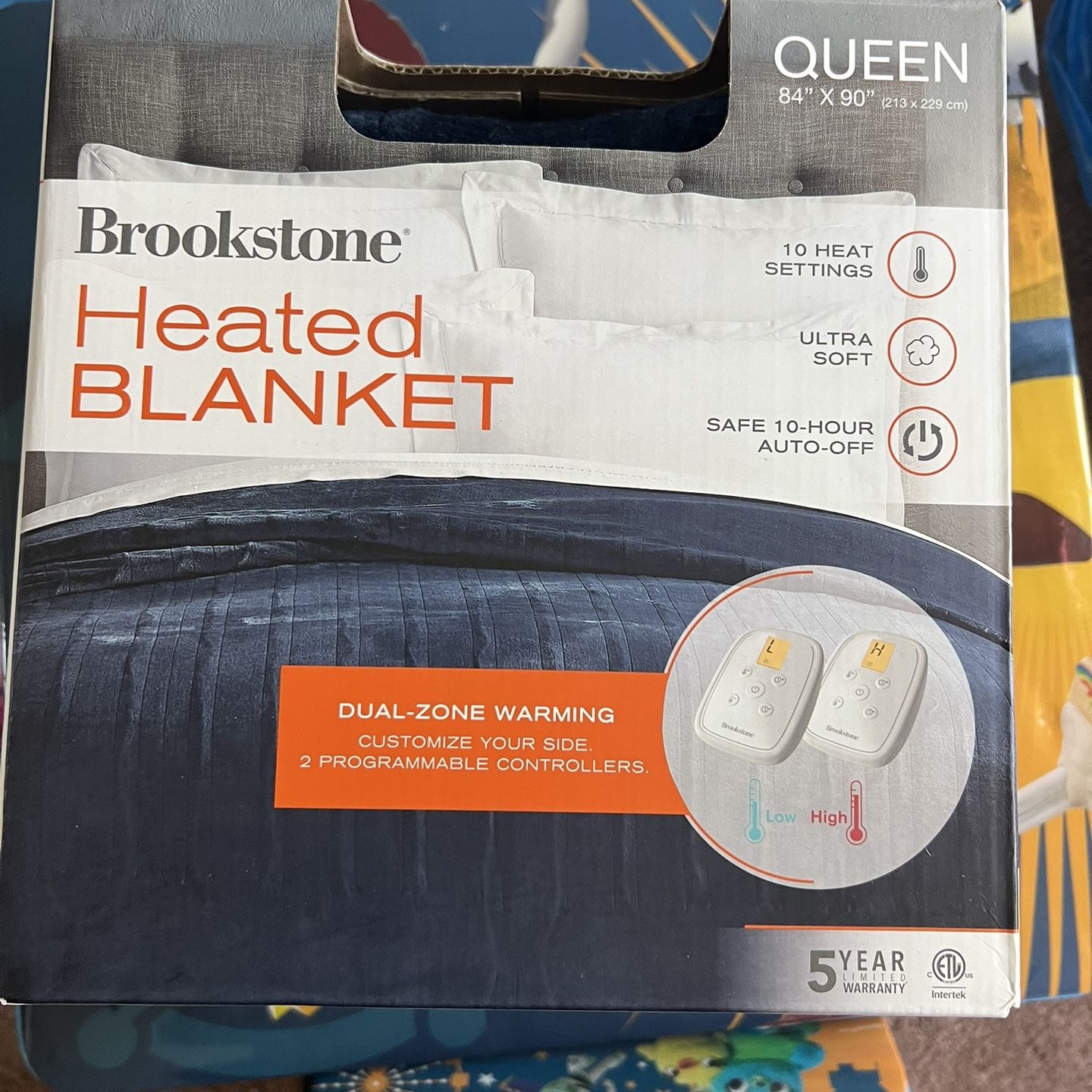 Brookstone queen heated blanket new arrivals