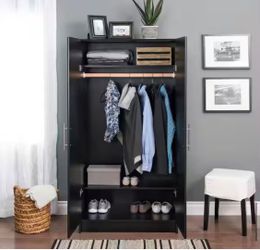 Wardrobe Cabinet, Clothing Storage Cabinet