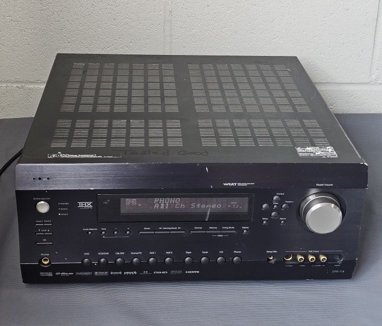 ONKYO Integra DTR-7.8 AV 120 Watt THX Ultra2 Receiver