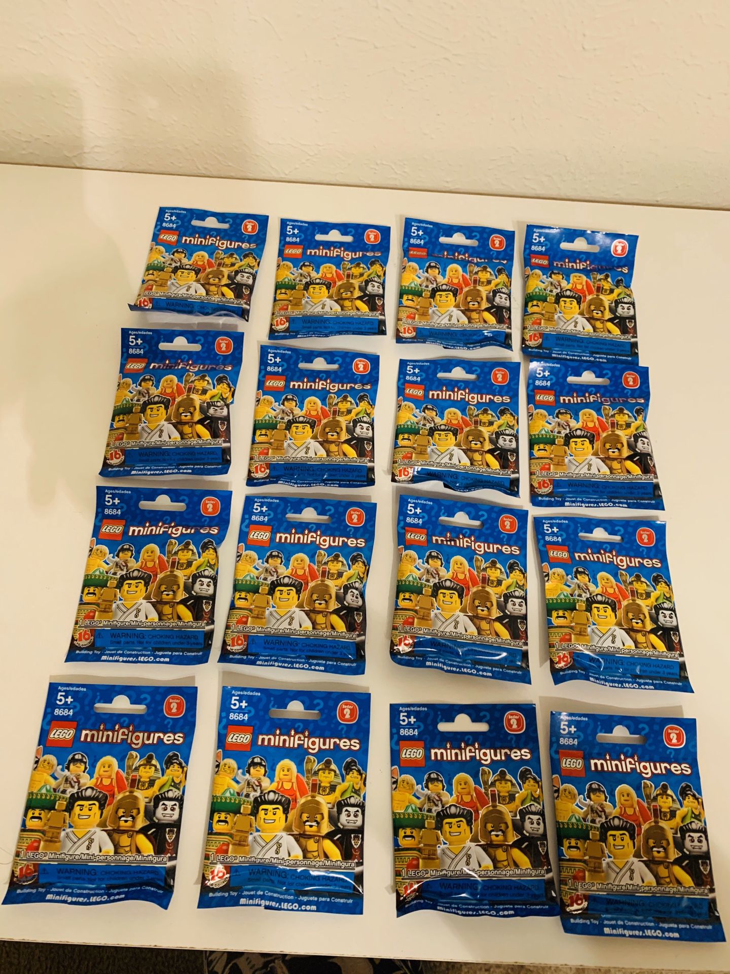 Lego Collectible Minifigures Series 2 Complete Set #8684 Sealed New Rate