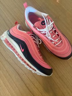 Nike Air Max 97 Men's Sneakers Pink Gaze/Black/White, Size 10, DZ5327-600
