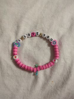 Handmade I Love You Friendship Bracelet