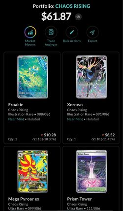 Chaos Rising - Partial Master Set