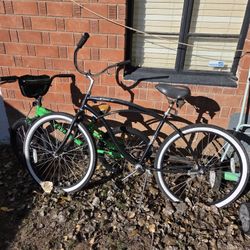 Electric Weedeater And Mower And Beach Cruiser