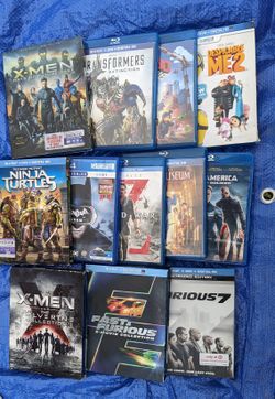 Movie Collection Lot all In Perfect Condition