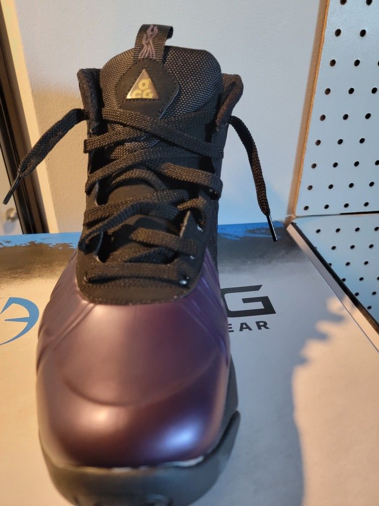 Eggplant Acg Bakin Posite Boot Black Nike Foamposite Boots Nike