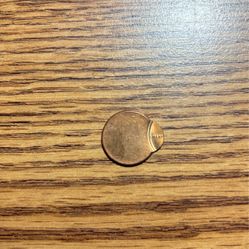Off- Center 85% Lincoln Penny Uncirculated 