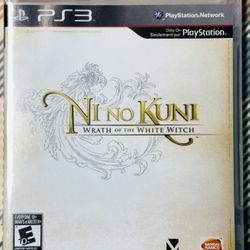 Ni no Kuni: Wrath of the White Witch - Playstation 3 PS3 (Complete, Tested)