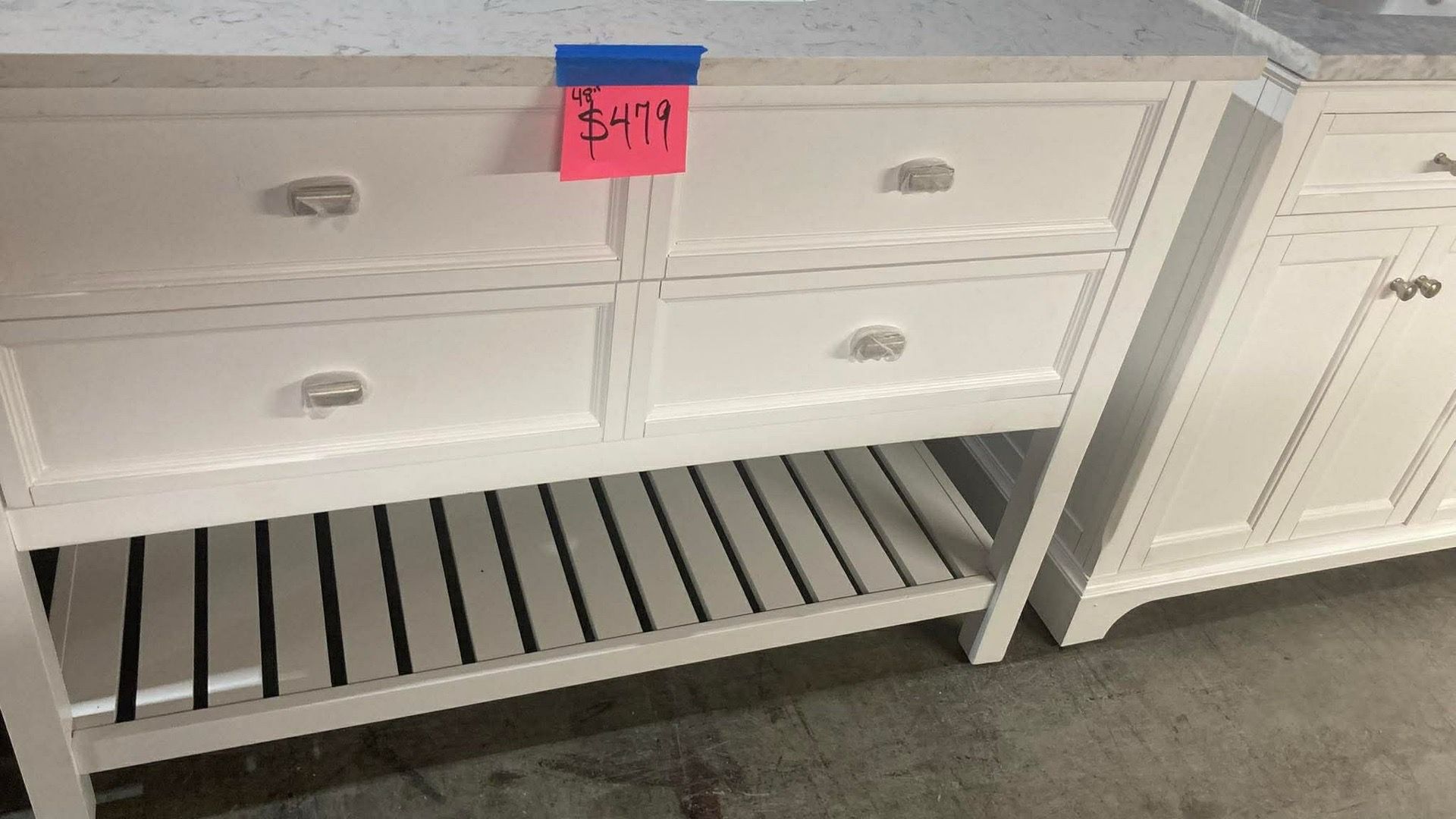 48in Bathroom Vanity with Top