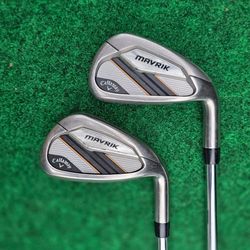 Callaway Mavrik 6+9 irons, DG XP95 S300 shafts