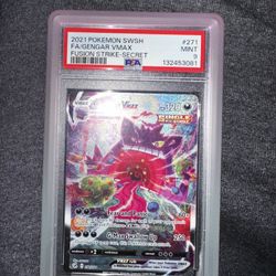 Pokemon Gengar Vmax PSA 9 
