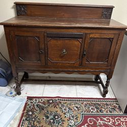 Antique Sideboard Cabinet