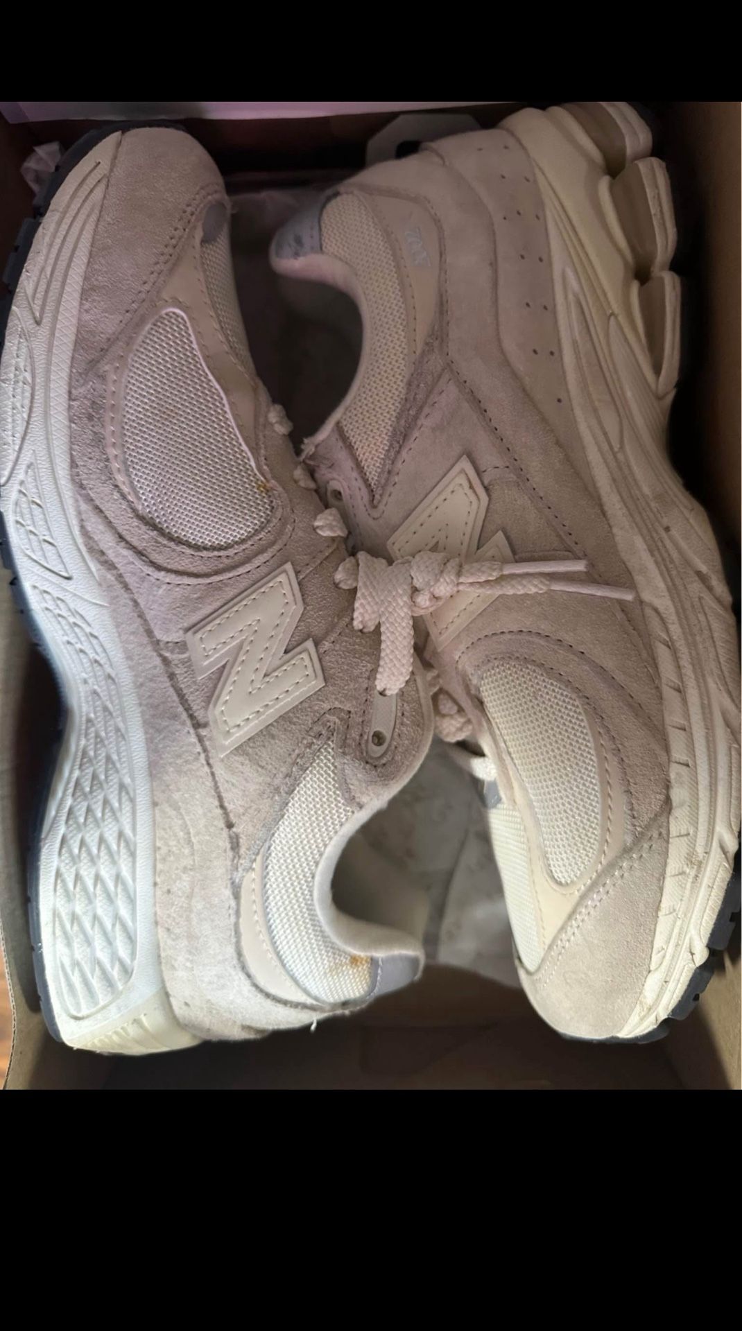 New balance cream 2002R