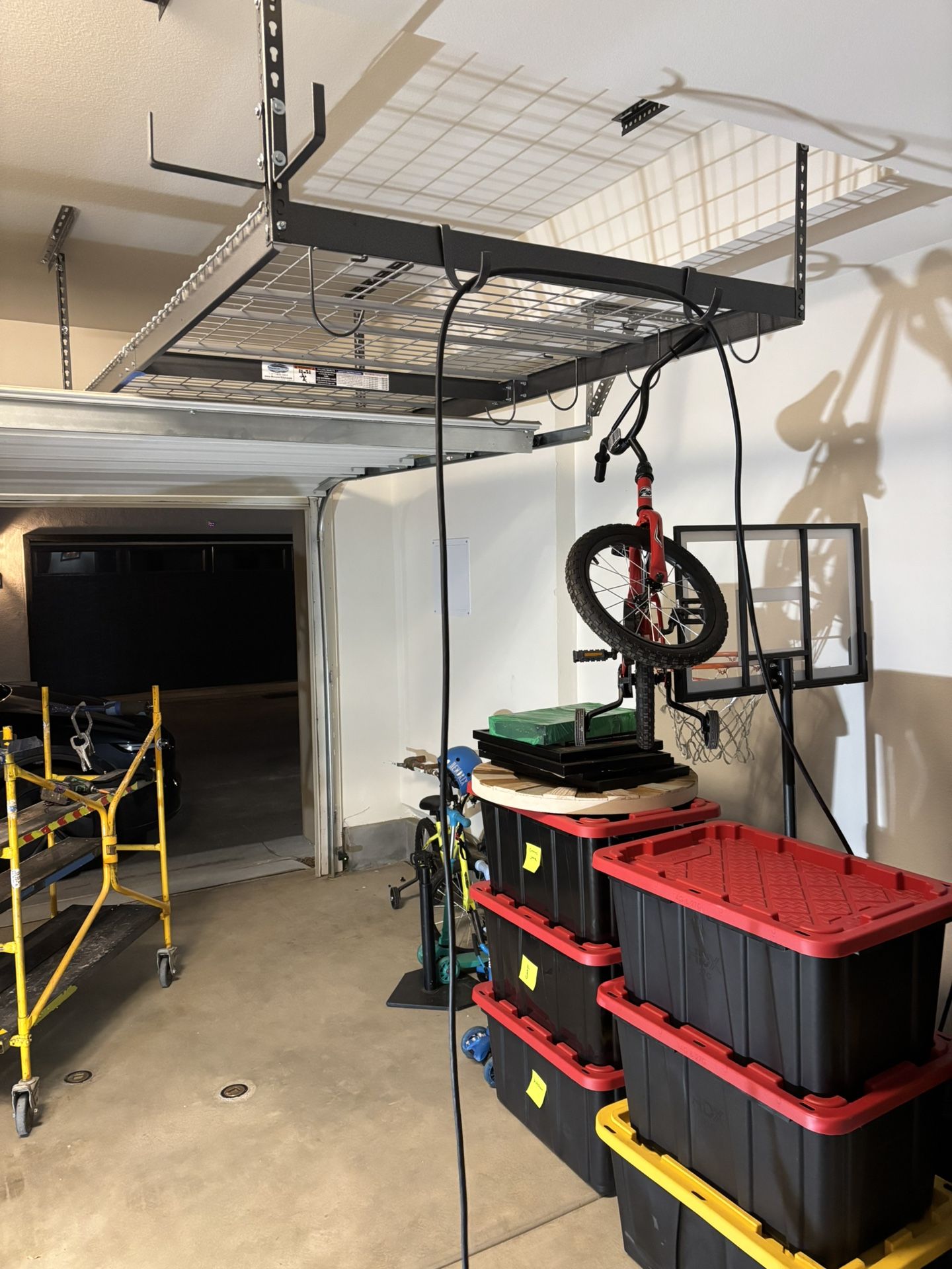 SafeRacks Overhead Garage Storage Rack $290 Each Installed