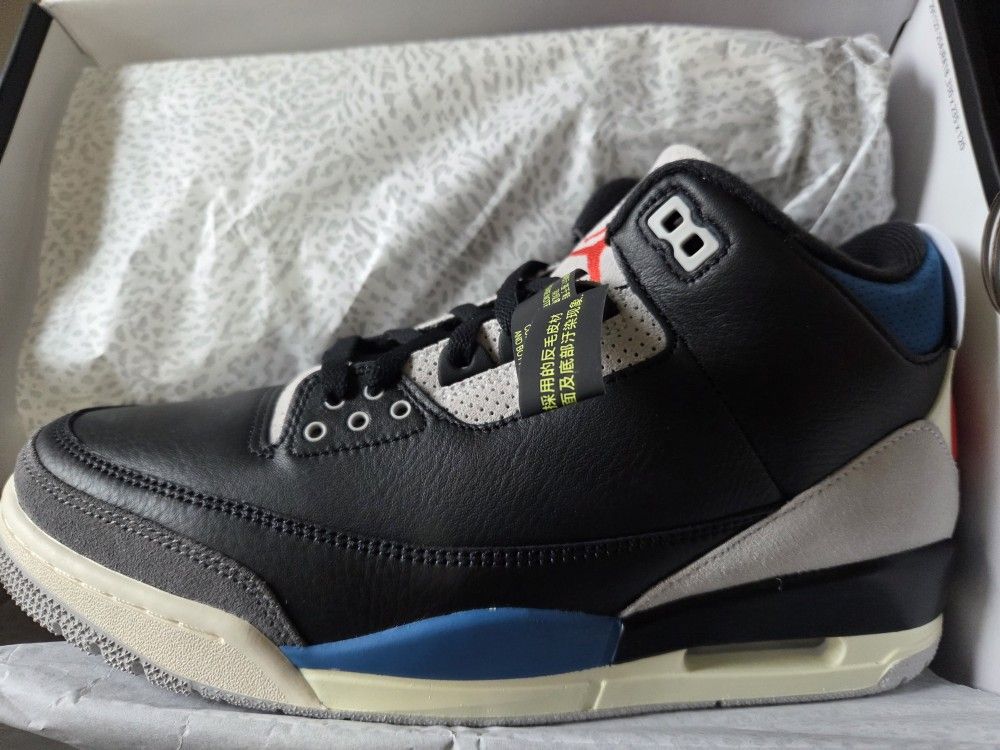 π₯JORDAN RETRO 3'S "RARE AIR" MEN'S SIZE 9 NEW W/BOX,π²200 TAKES THEMπ₯