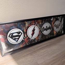 DC Comics Framed Póster 