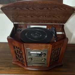 Old Vintage Style Record Player