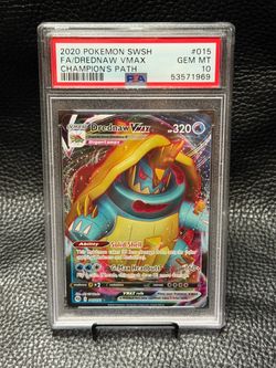 DREDNAW VMAX FA 015/073 2020 CHAMPIONS PATH PSA10