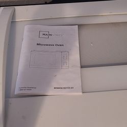MAINSTAYS New Microwave 