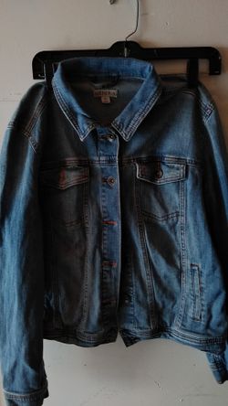 Jean jacket women's xl