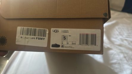 UGG Tasman II Slippers Black Size 5