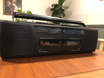 Vintage boombox