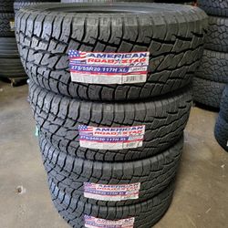 275 55 20 NEW TIRES SILVERADO SUBURBAN AVALANCHE TAHOE SIERRA F150 RAM RUBICON GLADIATOR TUNDRA TITAN 