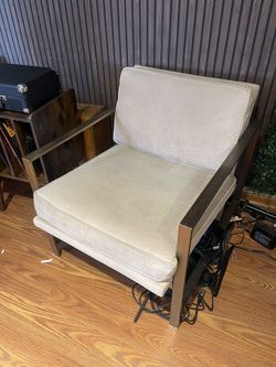 Chair With Metal Arms