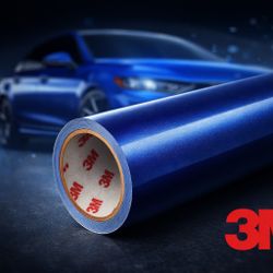 3M Sapphire Blue Wrap Vinyl Roll – Professional Grade (48” x 50yd)