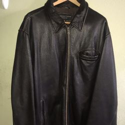 Jacket Genuine leather Brown Color