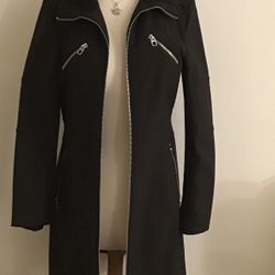 MISS SIXTY BLACK COAT SIZE SMALL 