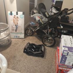 Car Seat, Baby Stroller And Safety Gate
