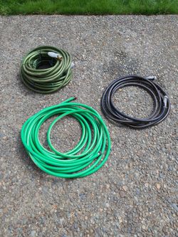 Pending: Garden hoses (50ft, 35ft(?), 20ft)