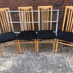 Teak Chairs (4)
