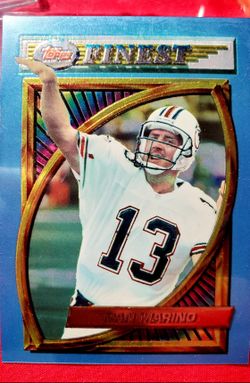 Dan Marino Topps Finest Card # 142