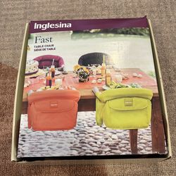 Inglesina Black Table Chair & Tray (New)